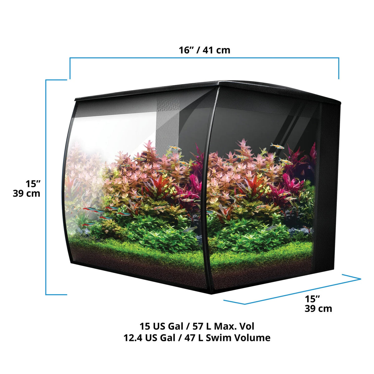 Flex 2.0 57L Aquarium Kit