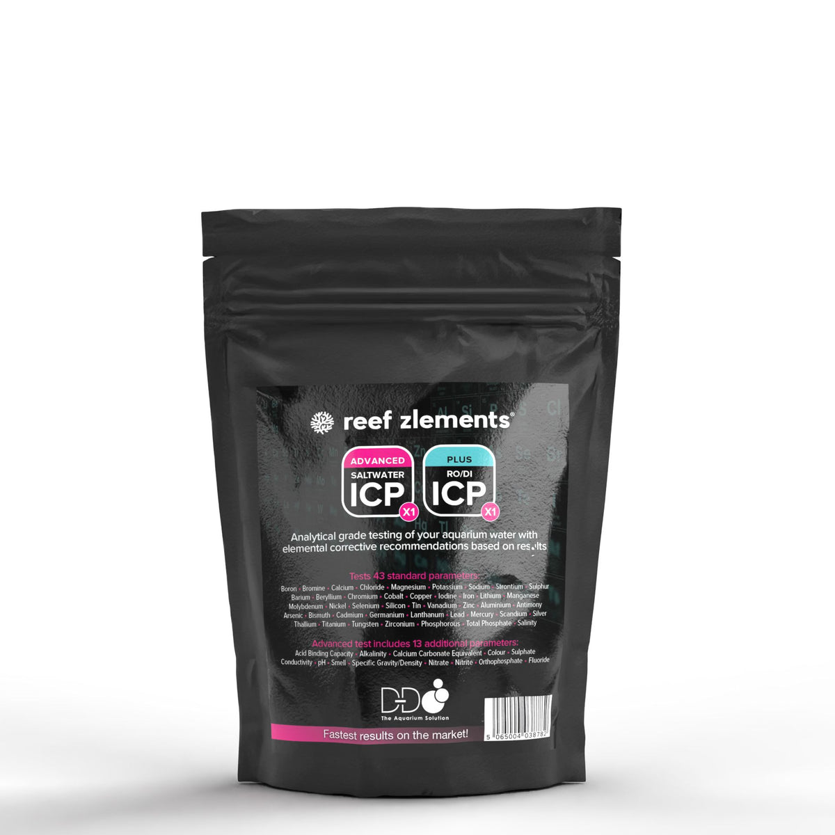 Reef Zlements Advanced ICP and RO Test