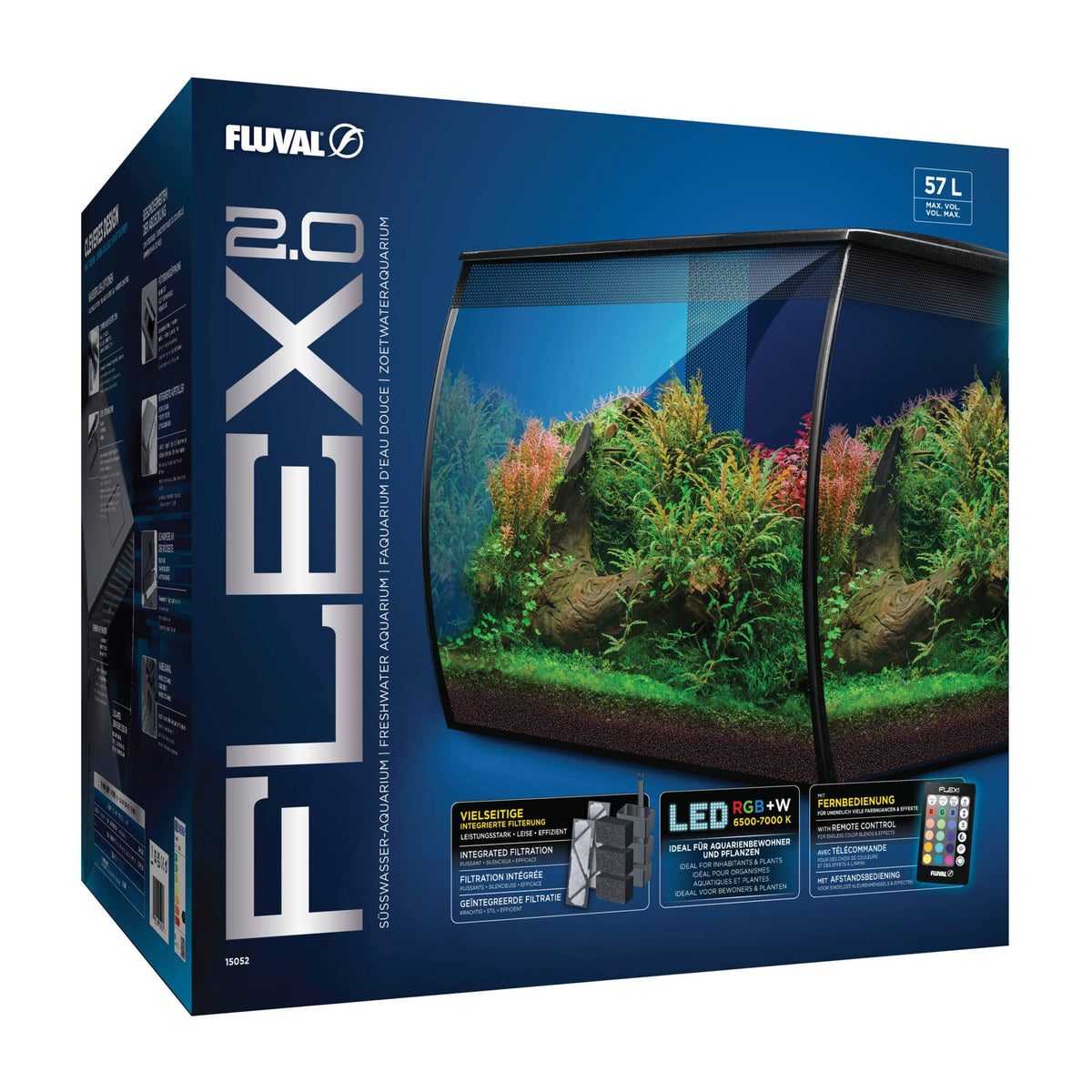 Flex 2.0 57L Aquarium Kit