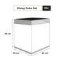 Glossy Grey Cube