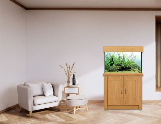 AquaOne Oakstyle 145 Aquarium and Cabinet